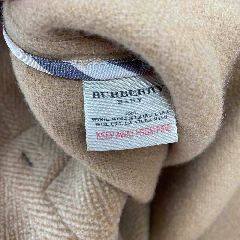 Burberry Baby Tan Pea Coat | Kids 10 - Picture 4 of 5